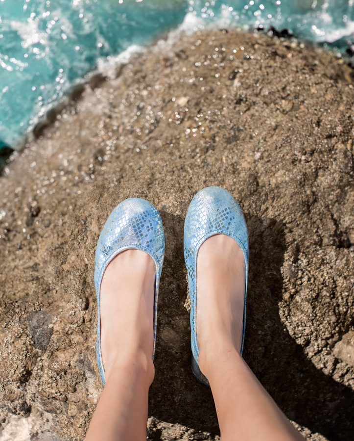 paradise blue tieks